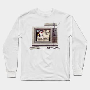 Shadowgate Game Over Retro TV Long Sleeve T-Shirt